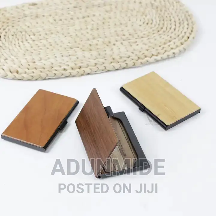 Wooden Card Holder
