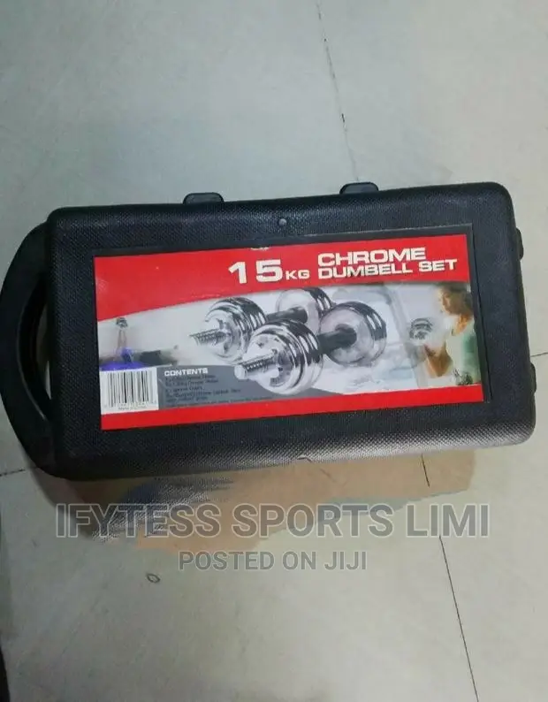 15kg Chrome Dumbbell