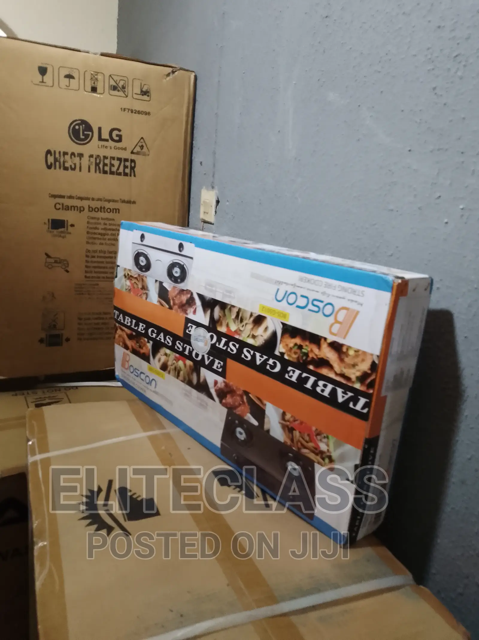 New (Bos-Gs012s) Boscon Table Top Gas Cooker