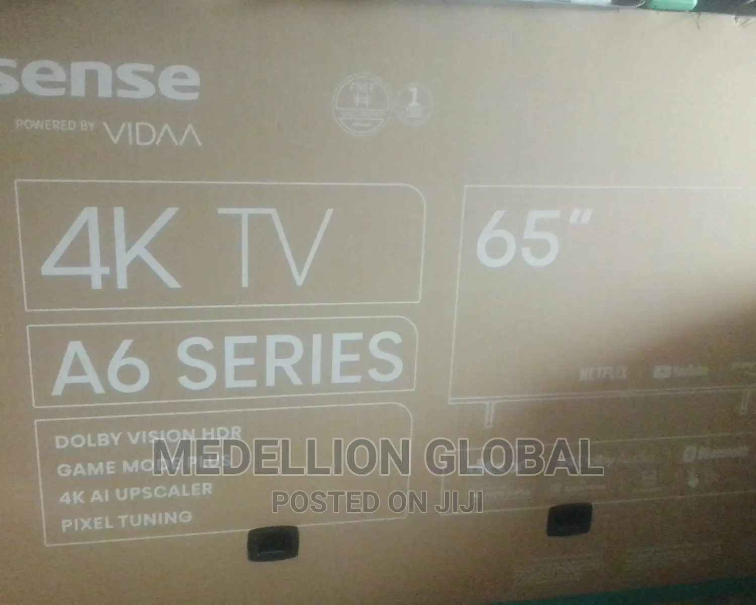 Hisense 65" Uhd Smart Tv