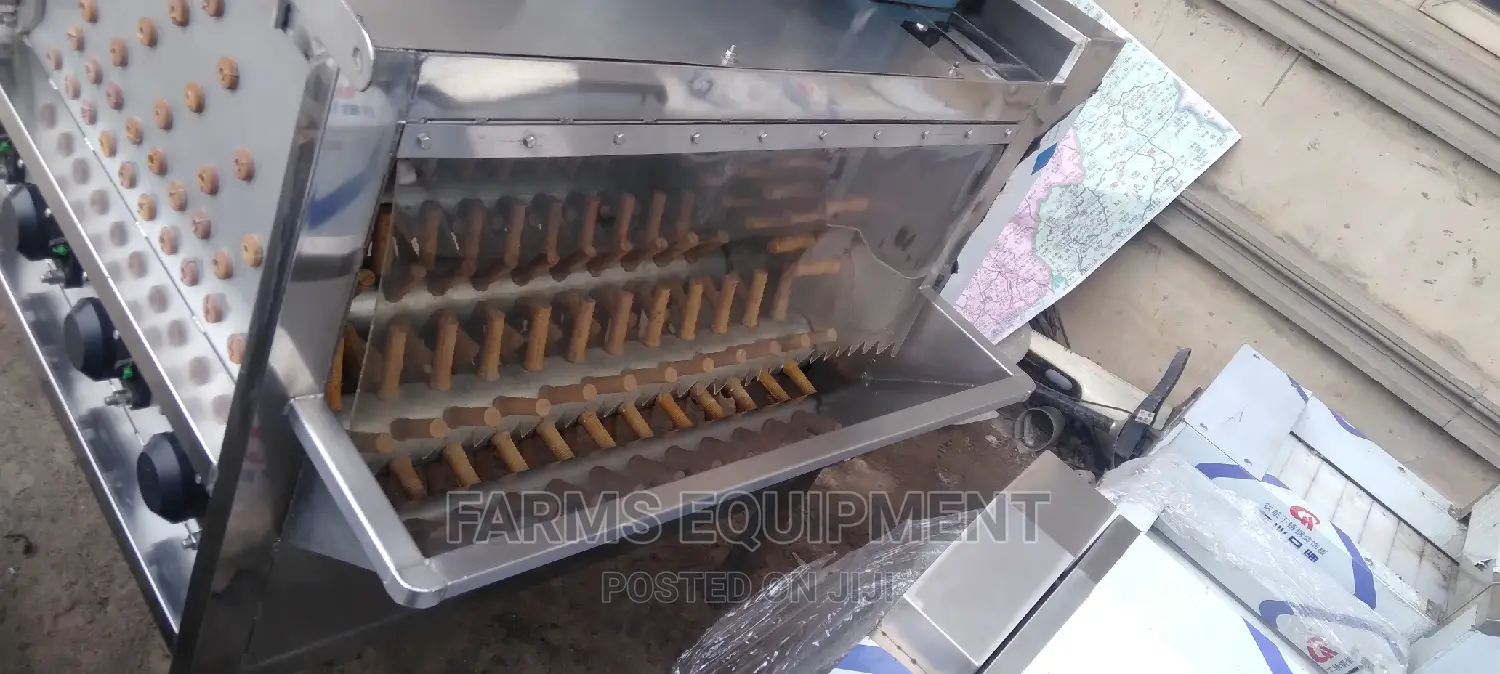 Industrial Defeathering Machine (Chicken Processing)