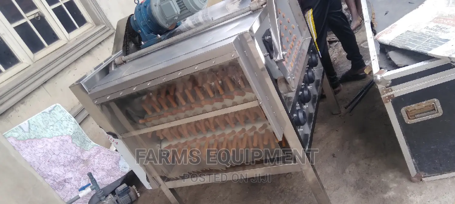 Industrial Defeathering Machine (Chicken Processing)