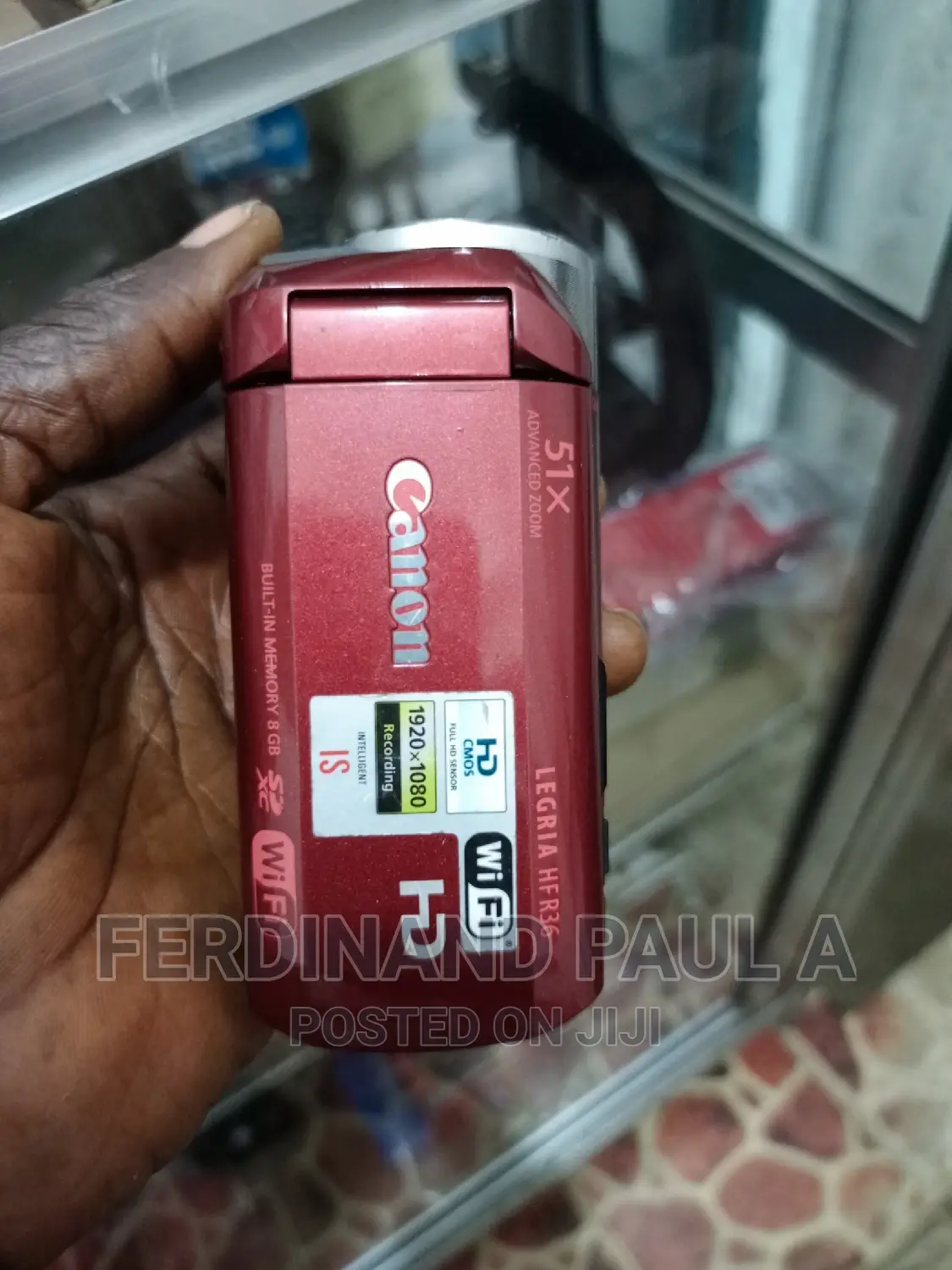 Canon Wifi Video Camera HD Type With External Memory Card