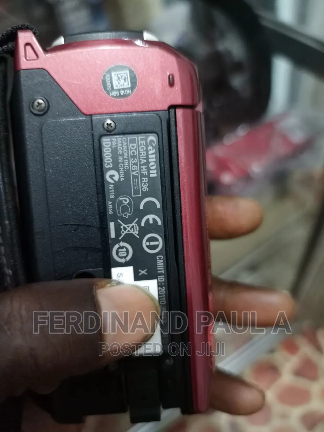 Canon Wifi Video Camera HD Type With External Memory Card