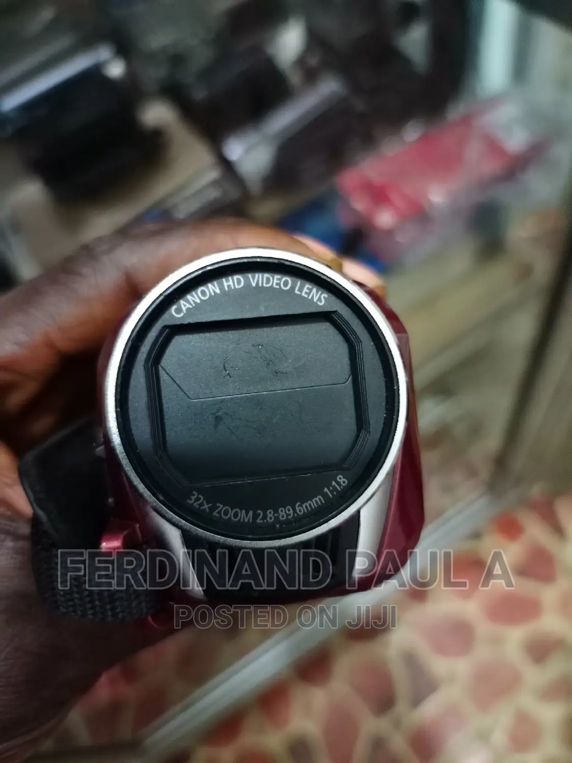 Canon Wifi Video Camera HD Type With External Memory Card