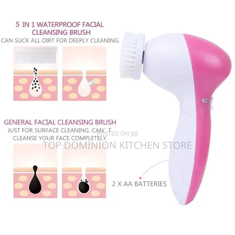 5in1 Electric Facial Cleanser Wash
