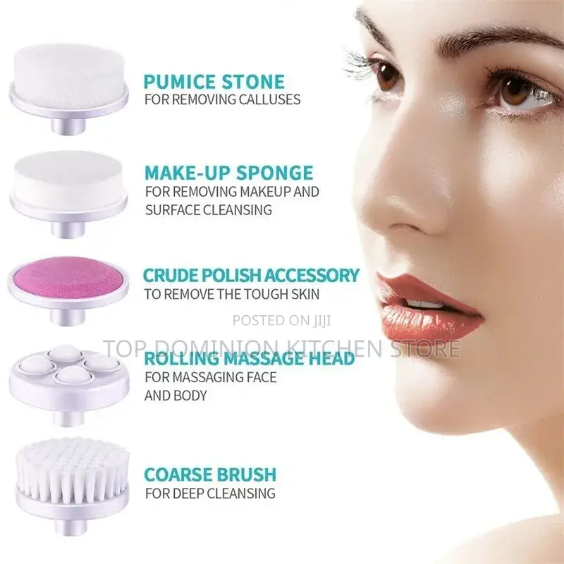 5in1 Electric Facial Cleanser Wash
