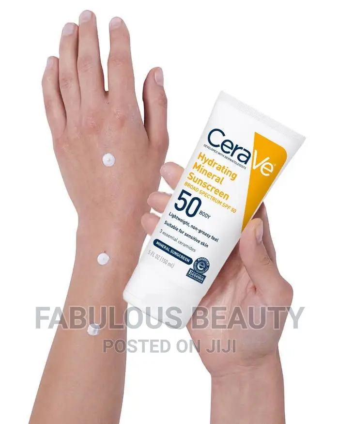 Cerave 100% Mineral Sunscreen SPF 50