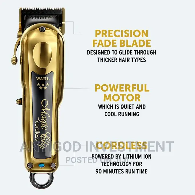 Wahl 5-Star Magic Clip Cordless ( Limited Gold Edition)