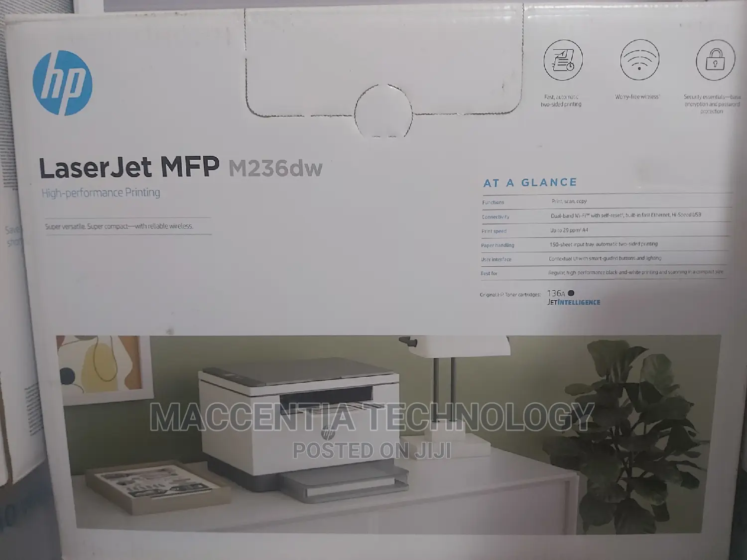 Hp Laserjet MFP M236dw Printer