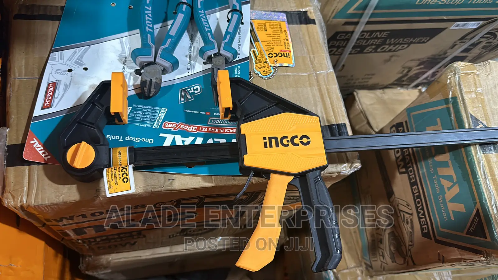 Ingco Quick Bar Clamp Hqbc01602 (12in)