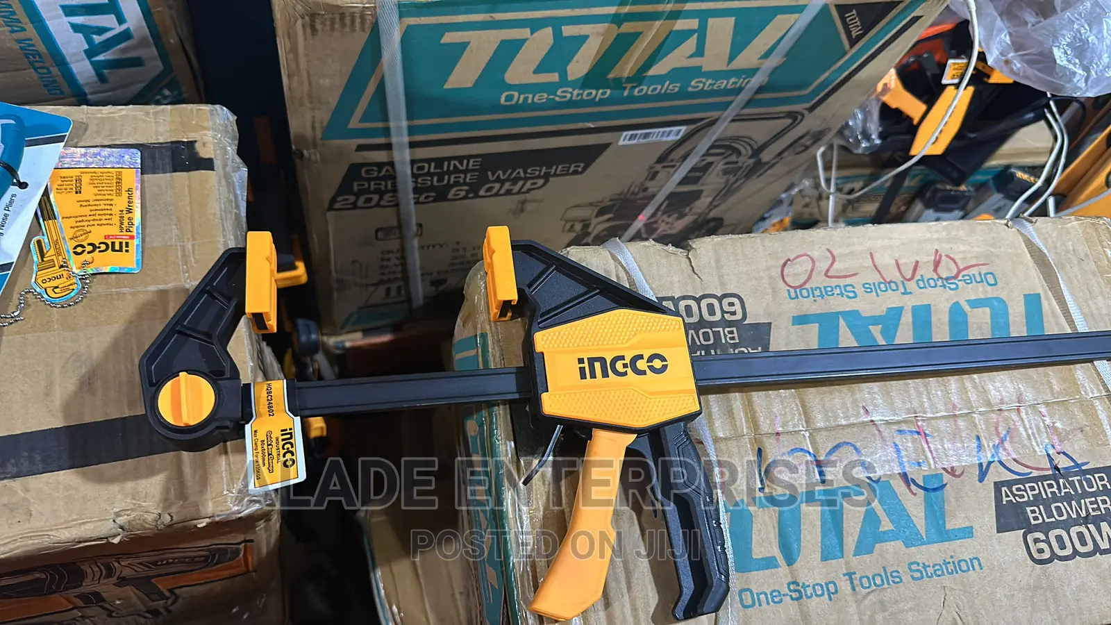 Ingco Quick Bar Clamp Hqbc01602 (12in)
