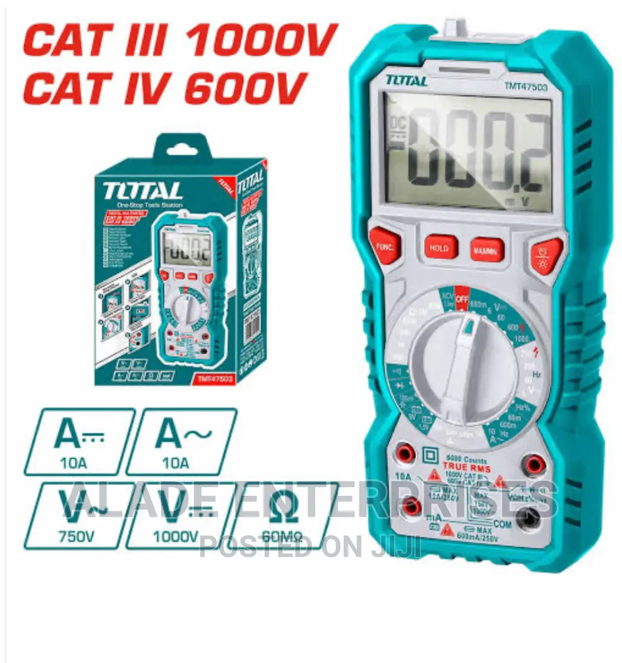 Total Tmt47503 Digital Multimeter High Quality