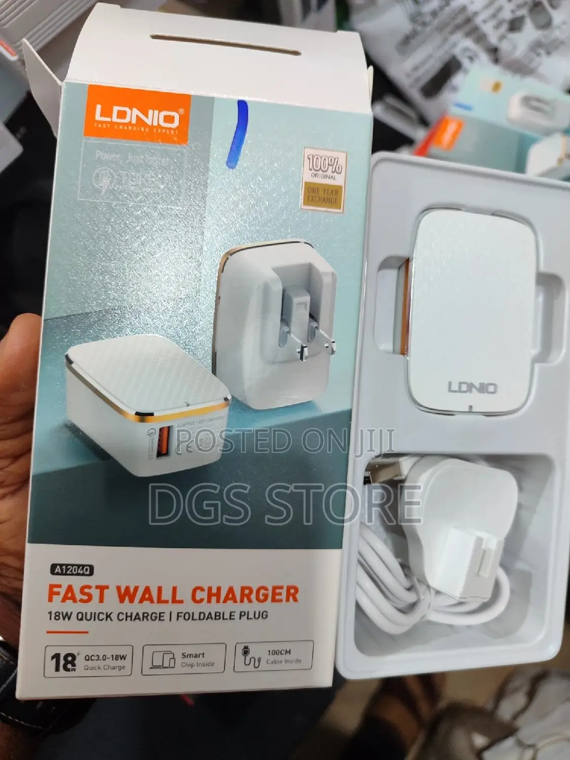 Ldnio Fast Wall Charger 18w A1204Q