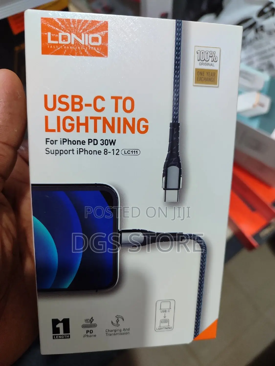 Ldnio USB C to Lightning PD 30w LC111