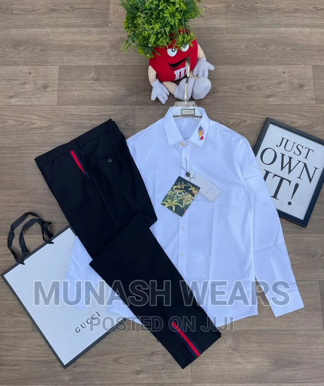 Men Luxury Shirts X Pant Outfits