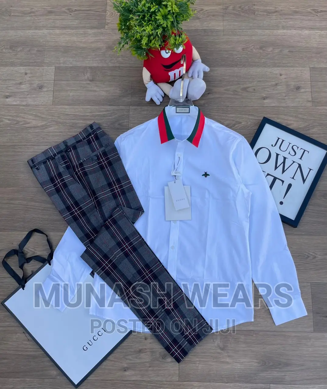 Men Luxury Shirts X Pant Outfits