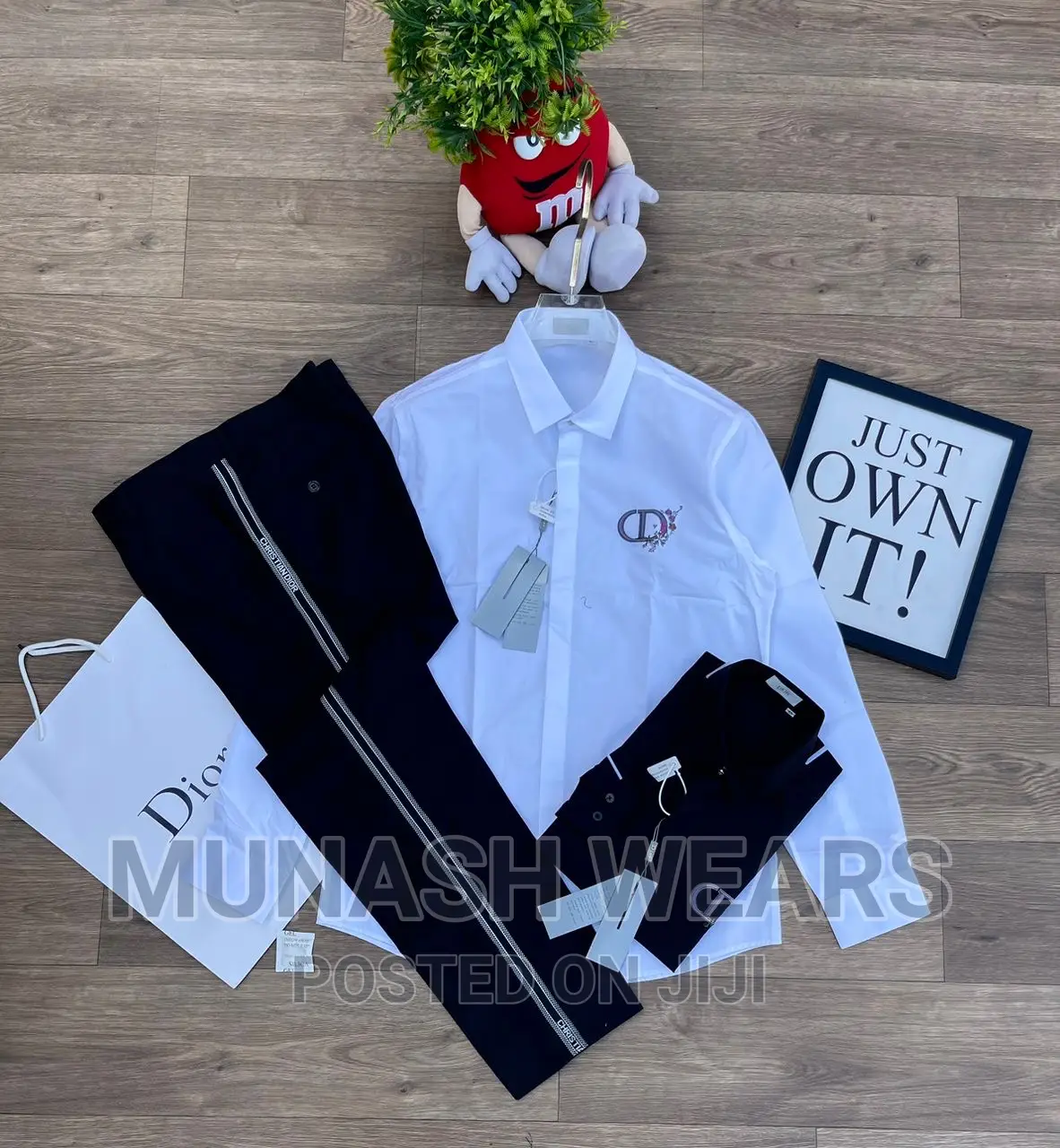 Men Luxury Shirts X Pant Outfits