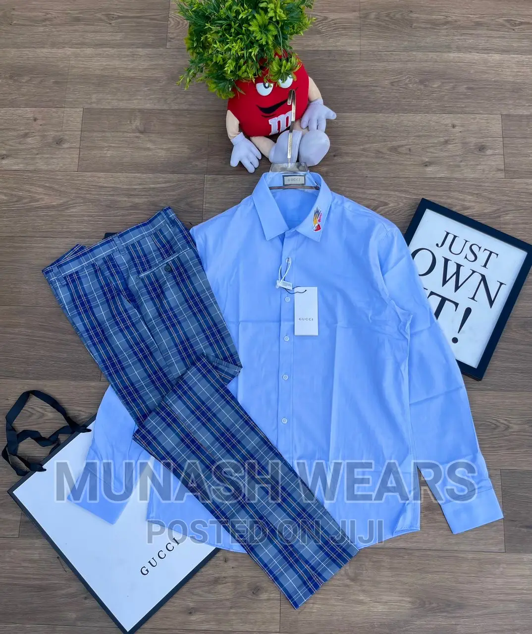 Men Luxury Shirts X Pant Outfits