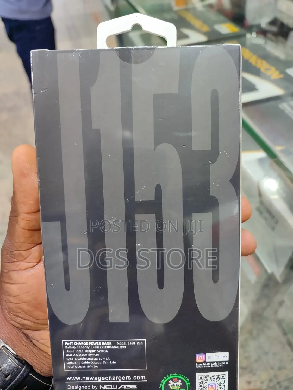 New Age 22,500mah J153 Power Bank