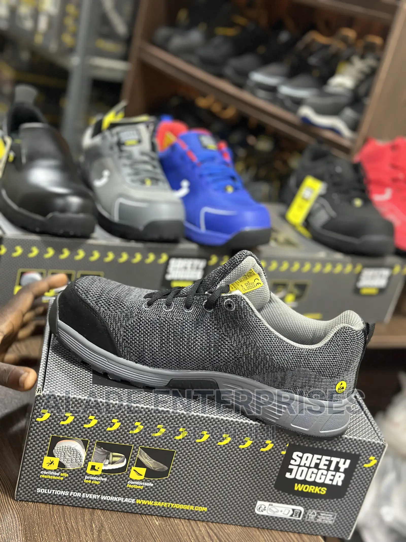 Safety Jogger Econila S1 Low Grey Color