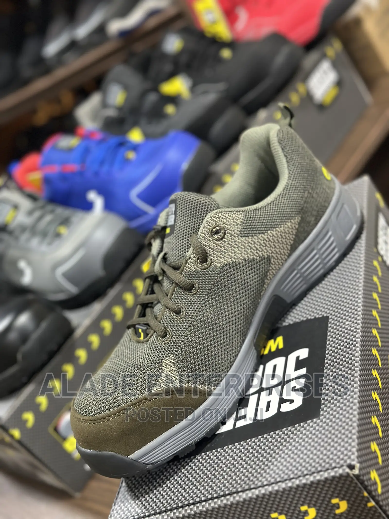 Econila S1 Low Safety Jogger Boot Khaki