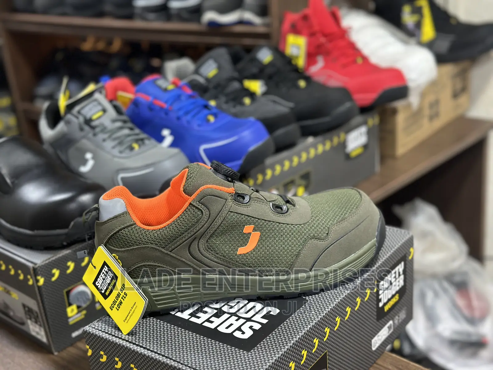 Ecolobi S1p Low Tls Safety Jogger Boot Khaki