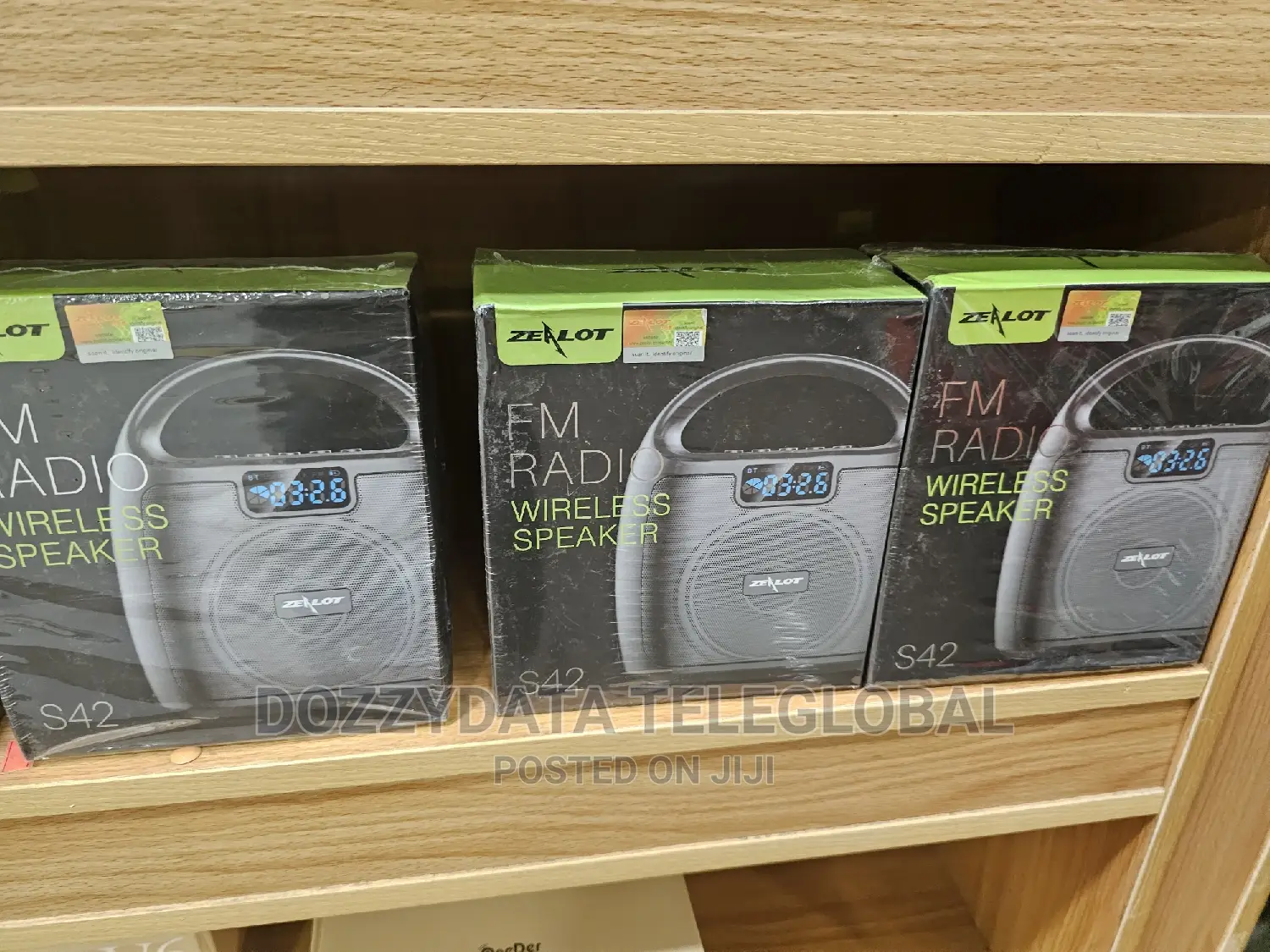 Zealot S42 High Portable Wireless Bluetooth Bass and Fm
