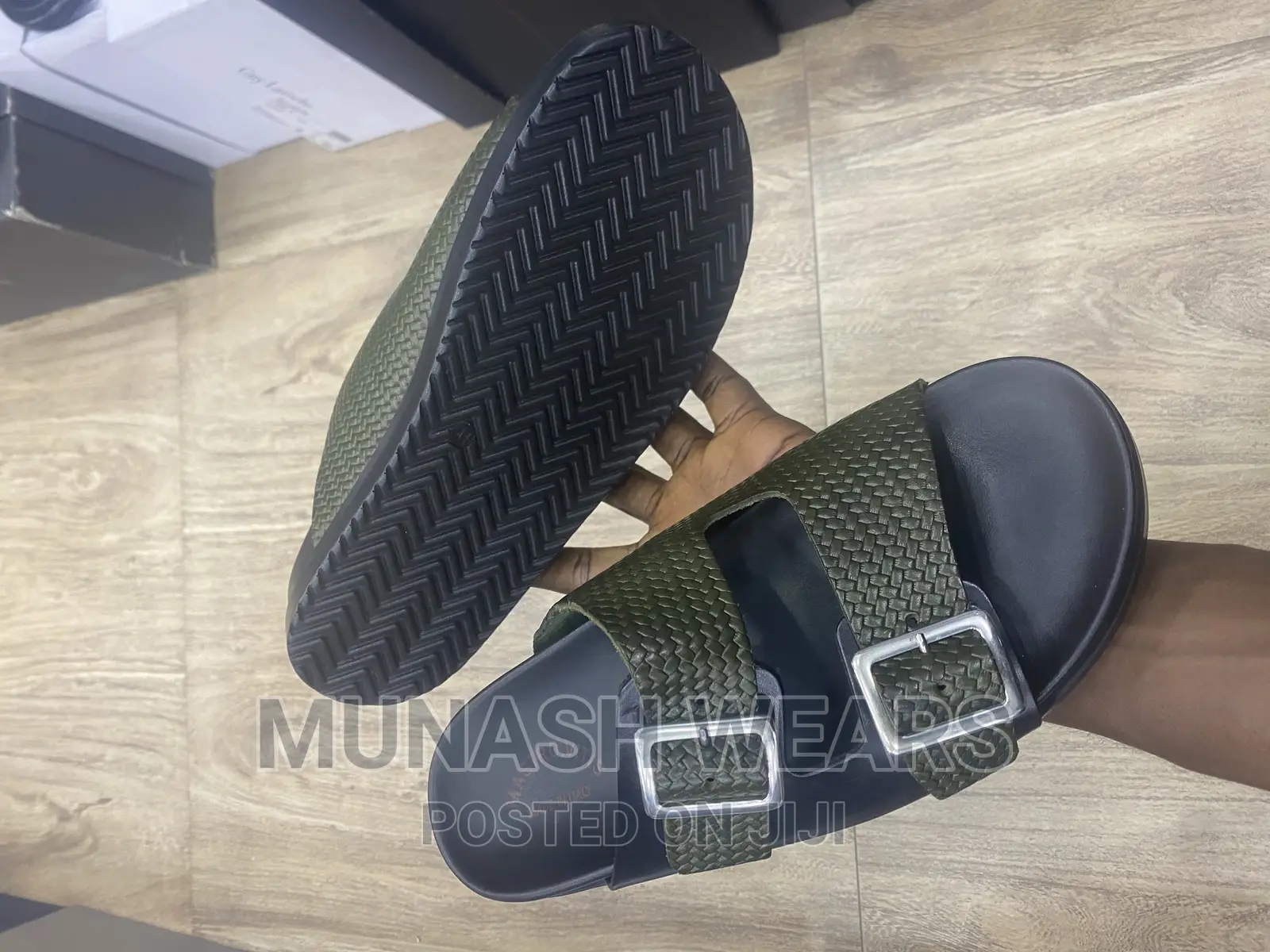 Italian Leather Slipers X Sandal