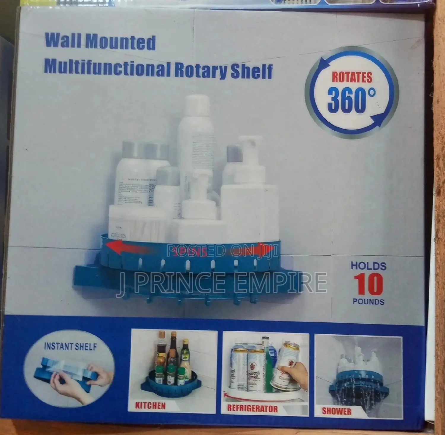 Bathroom Wall Shelves Mounted Rack Organizer Holder