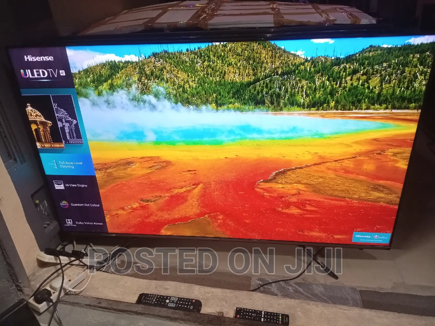 Uk Used 65 Inches Hisense Frameless Smart Tv