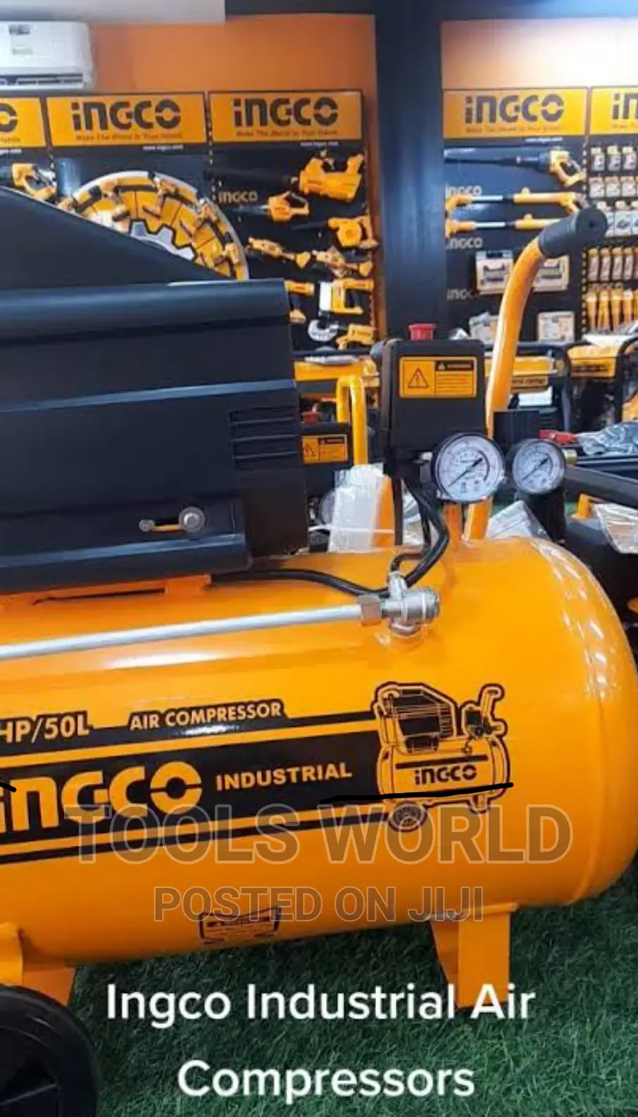 Ingco AC25508P Air Compressor 1.8kw 2.5HP