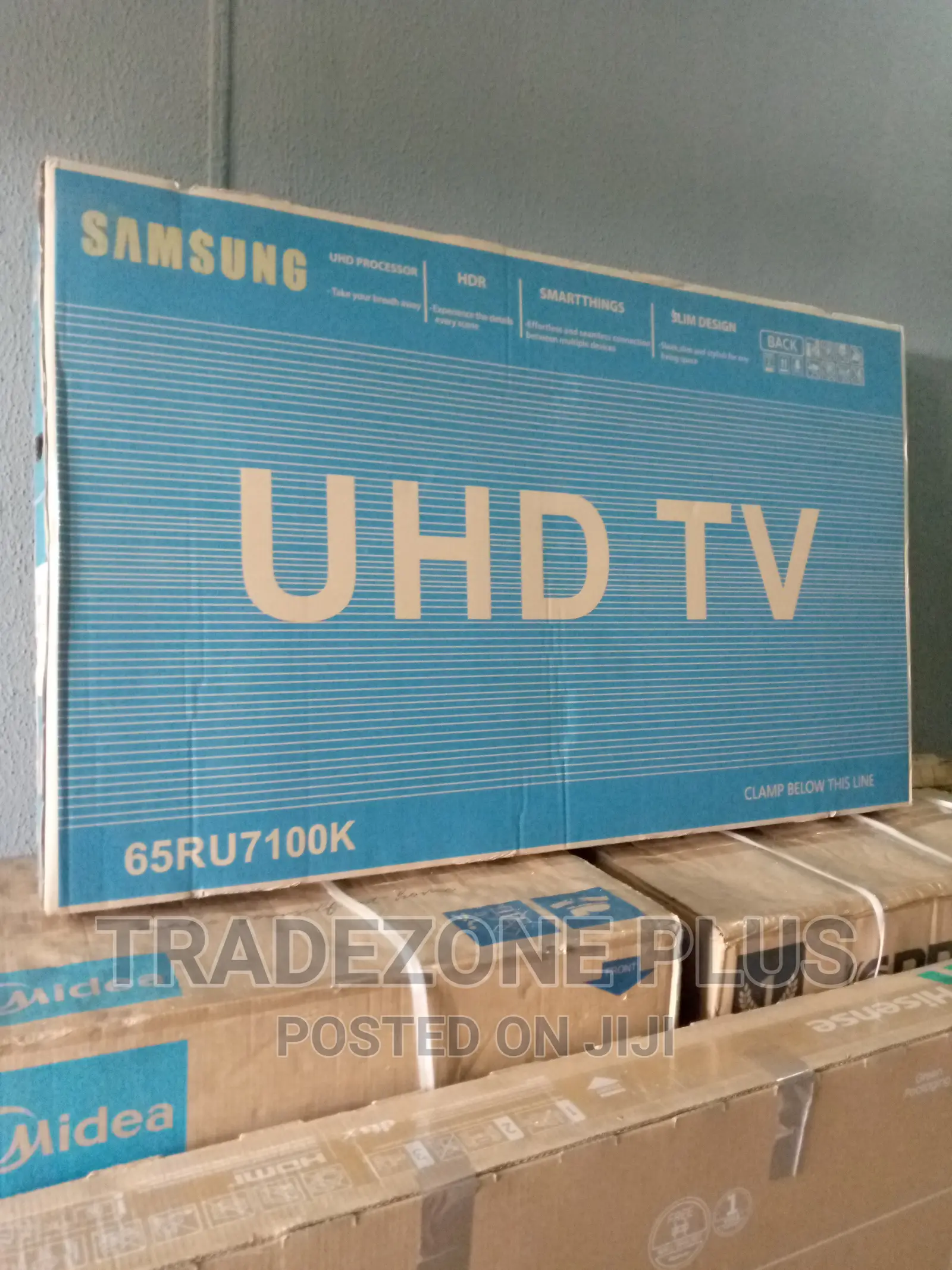 New in Samsung 65'' Uhd Smart Tv+Netflix+Youtube