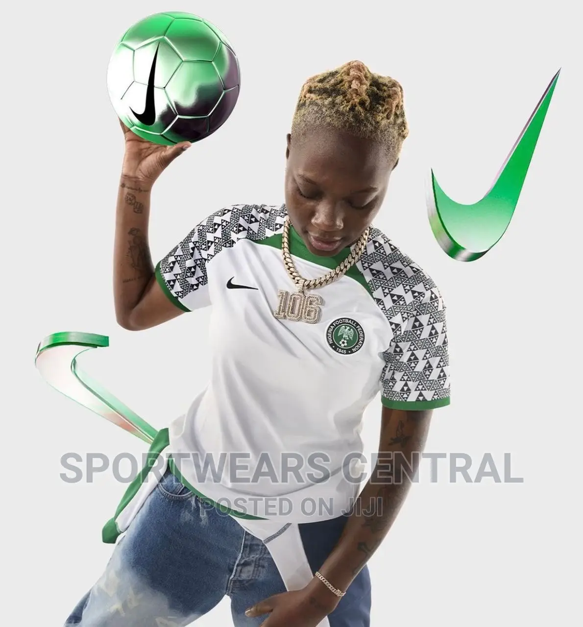 Female Nigeria Away Jersey