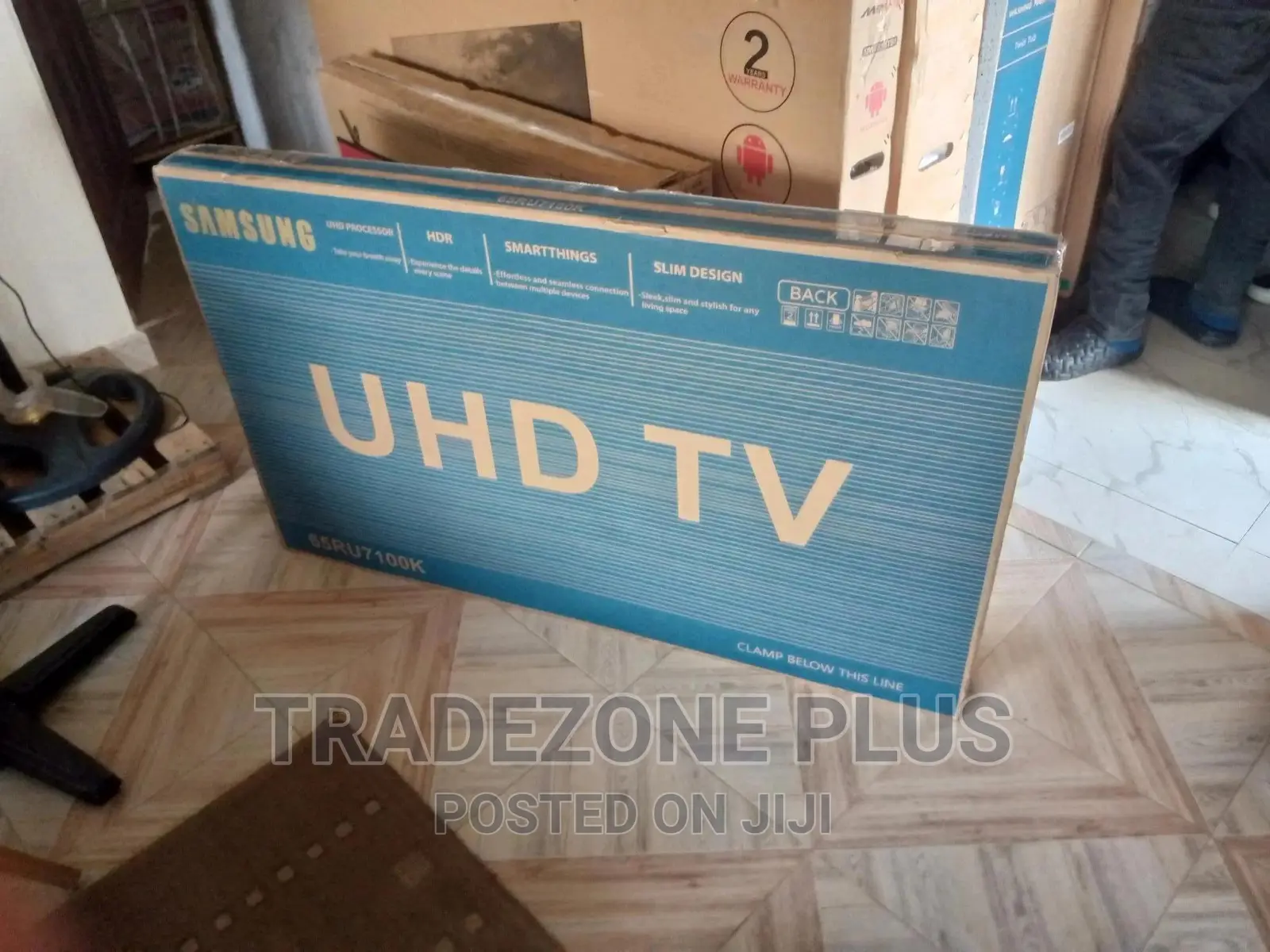Original 65ru7100 Samsung Smart LED TV With Bluetooth