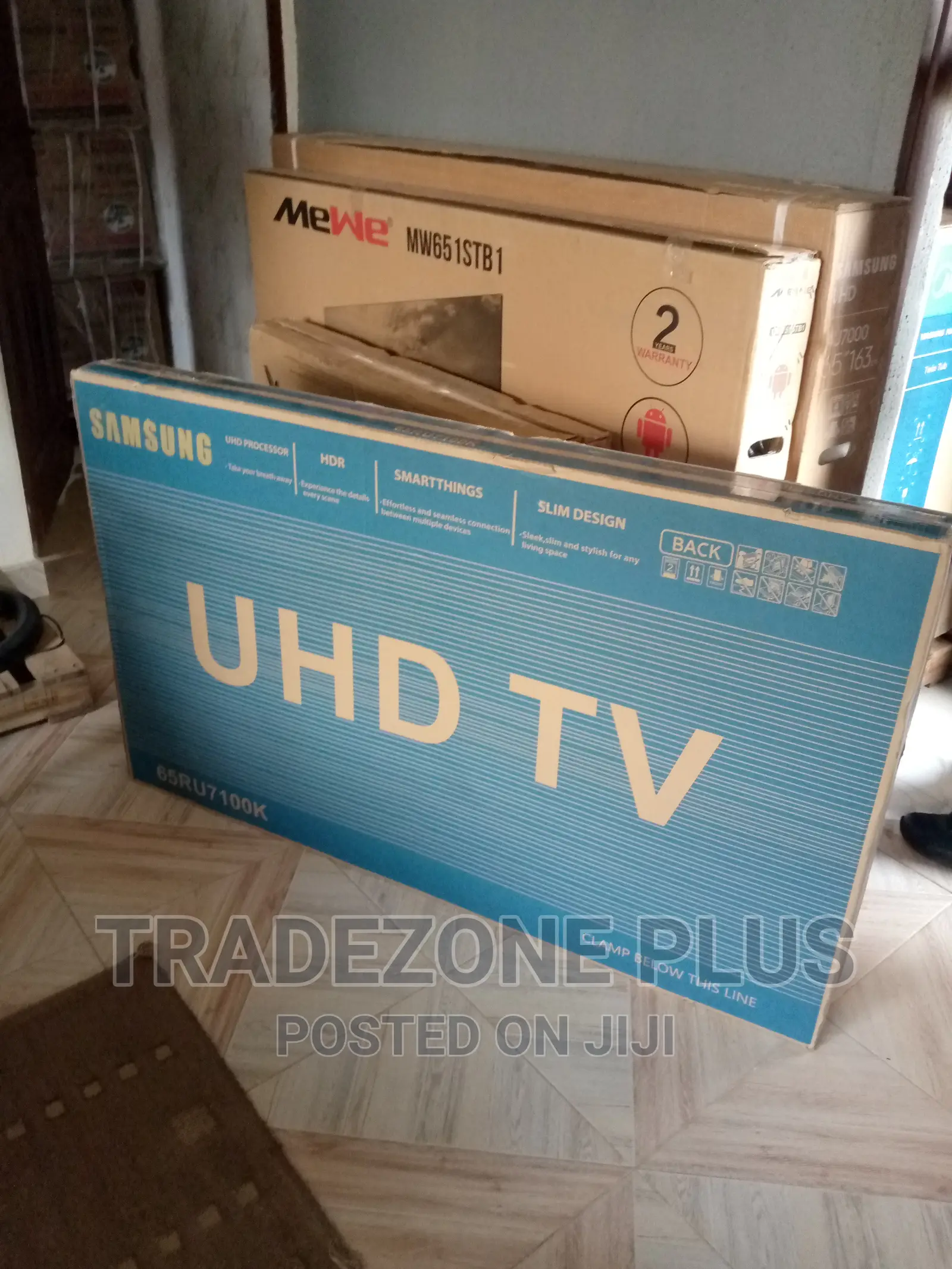 Original 65ru7100 Samsung Smart LED Tv+Youtube+Netflix