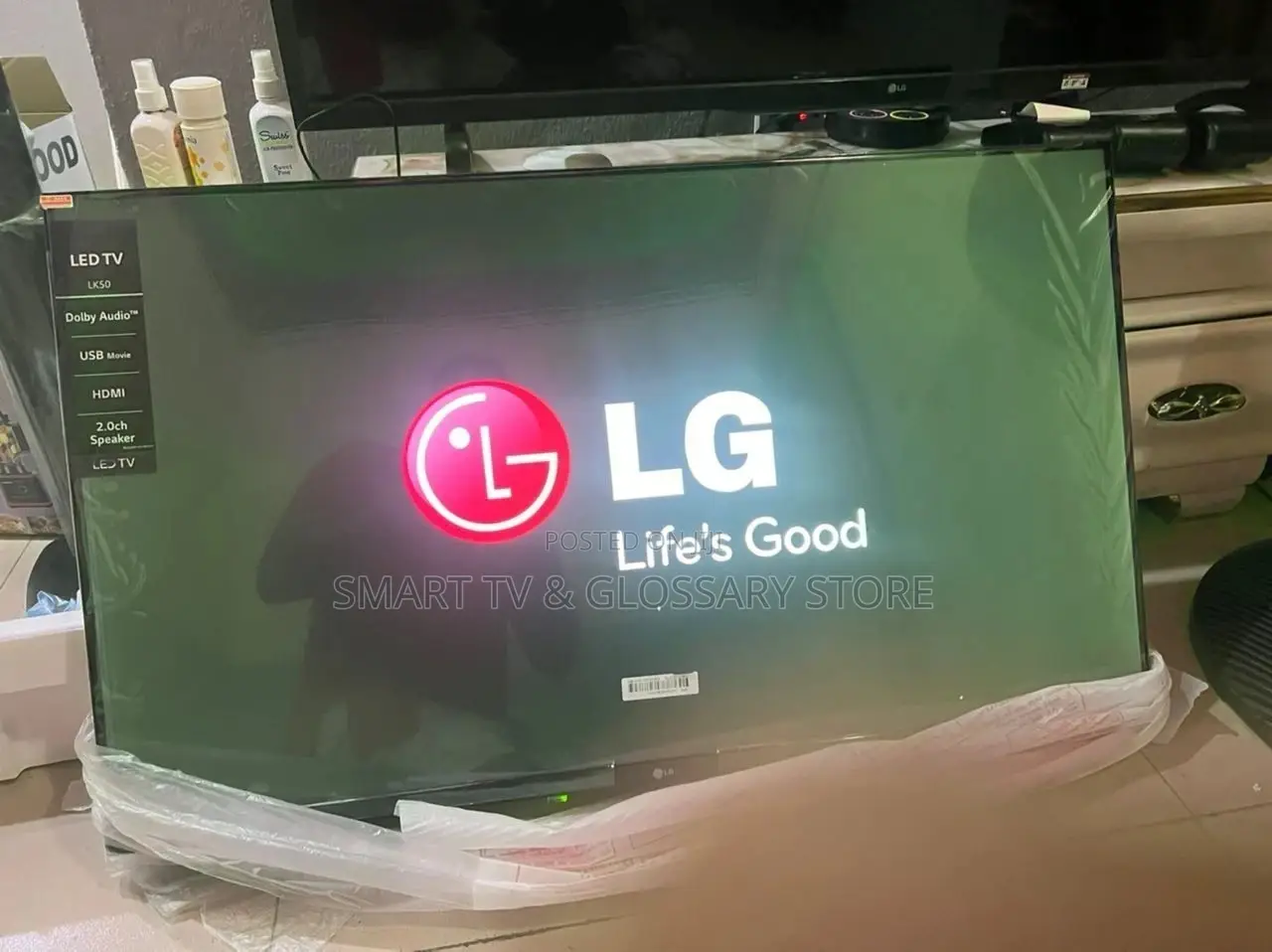 Originallgtv Smart 2years Warranty 50inches Netflix,Facebook