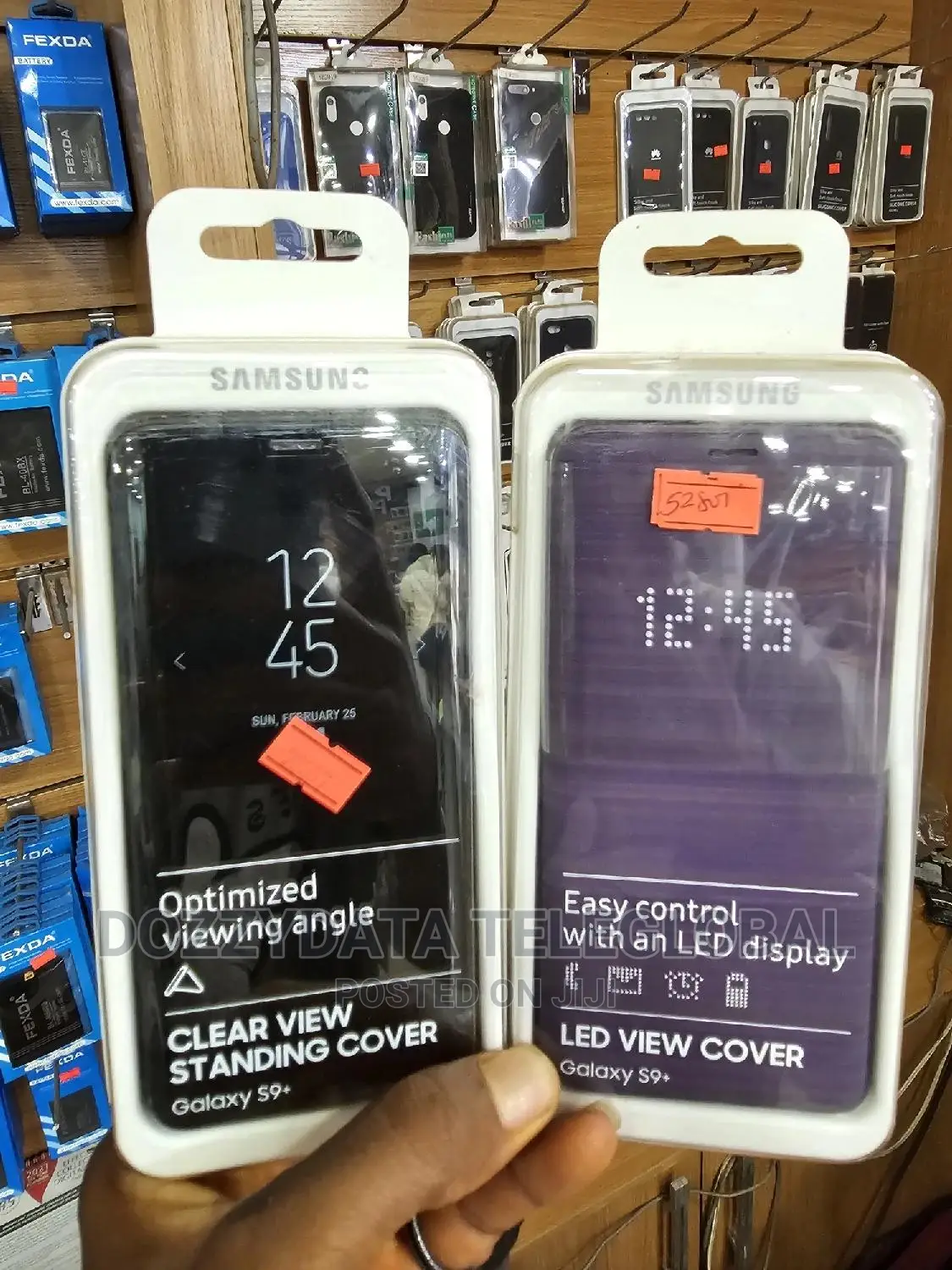 Samsung Clear View Case for S9 Plus Censor Samsung