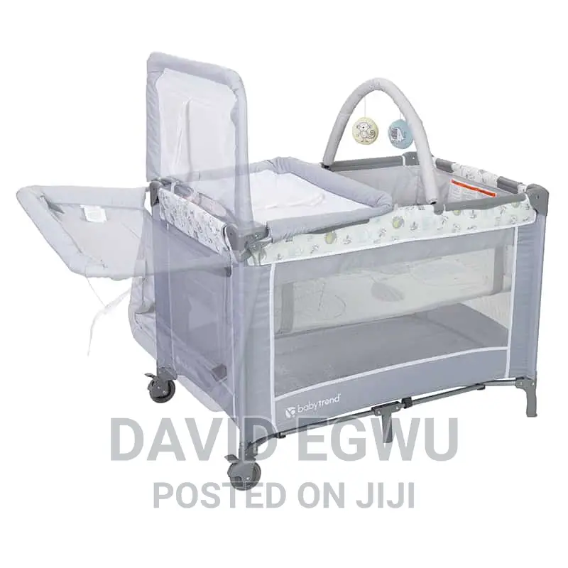 Collapsible Baby Cot And Playpen
