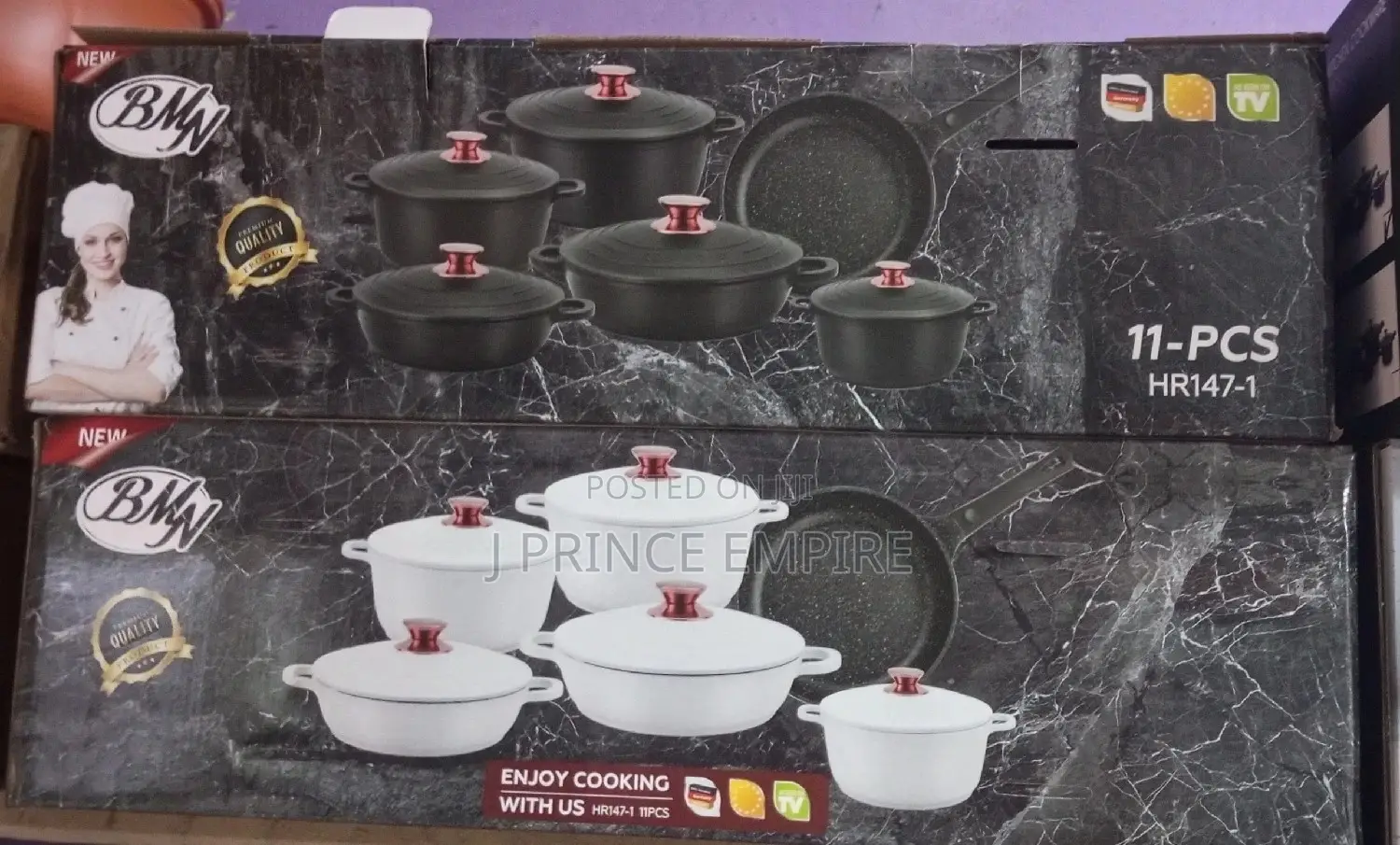 Non Stick Cookware Set Soup Pot Cooking Pan With Frying Pan