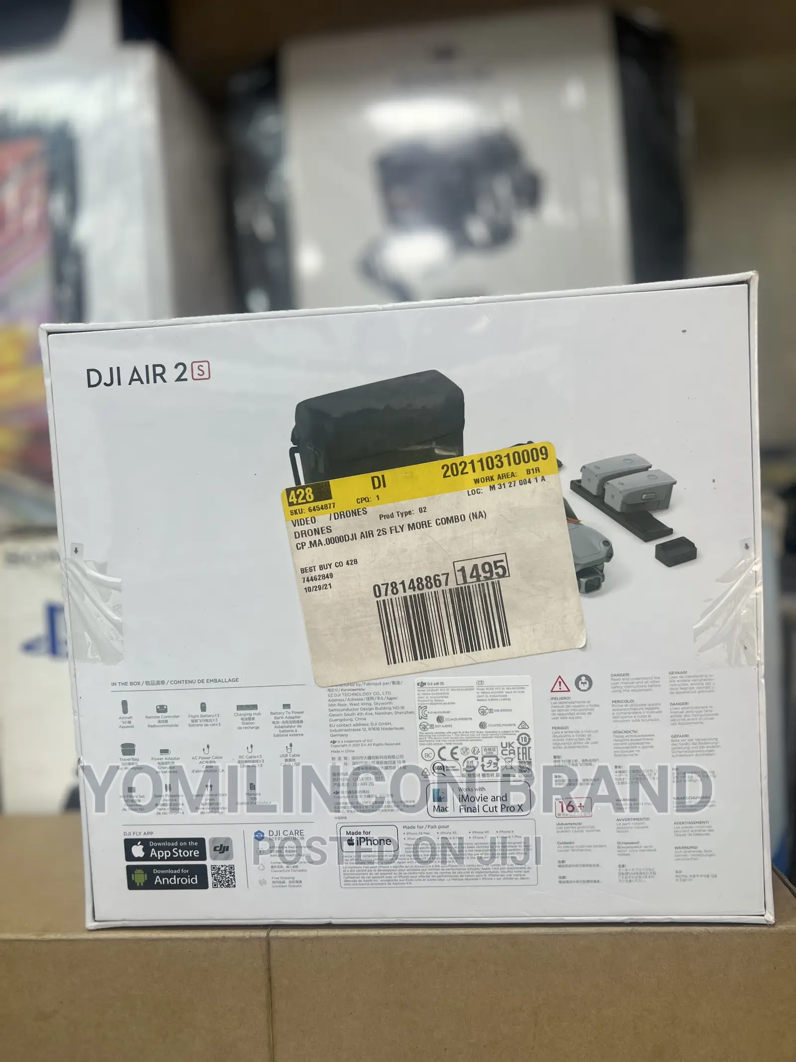 Dji Mavic Air 2s Flymore Combo.