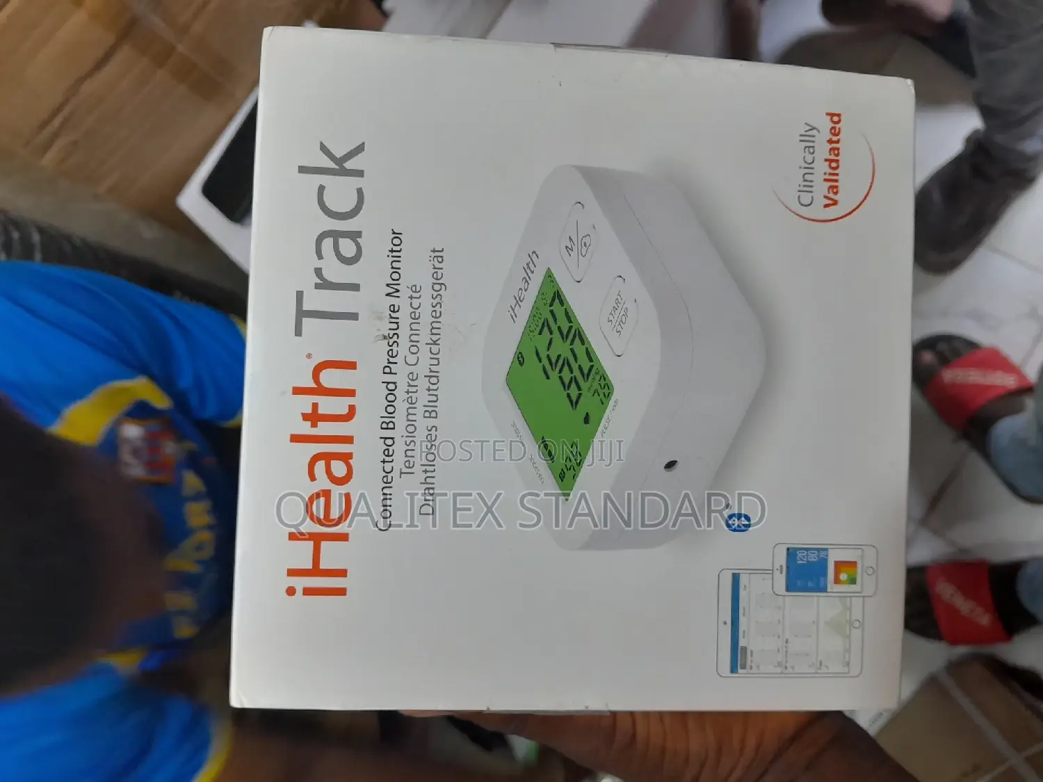 Monitor Health Track Connected Blood Pressure