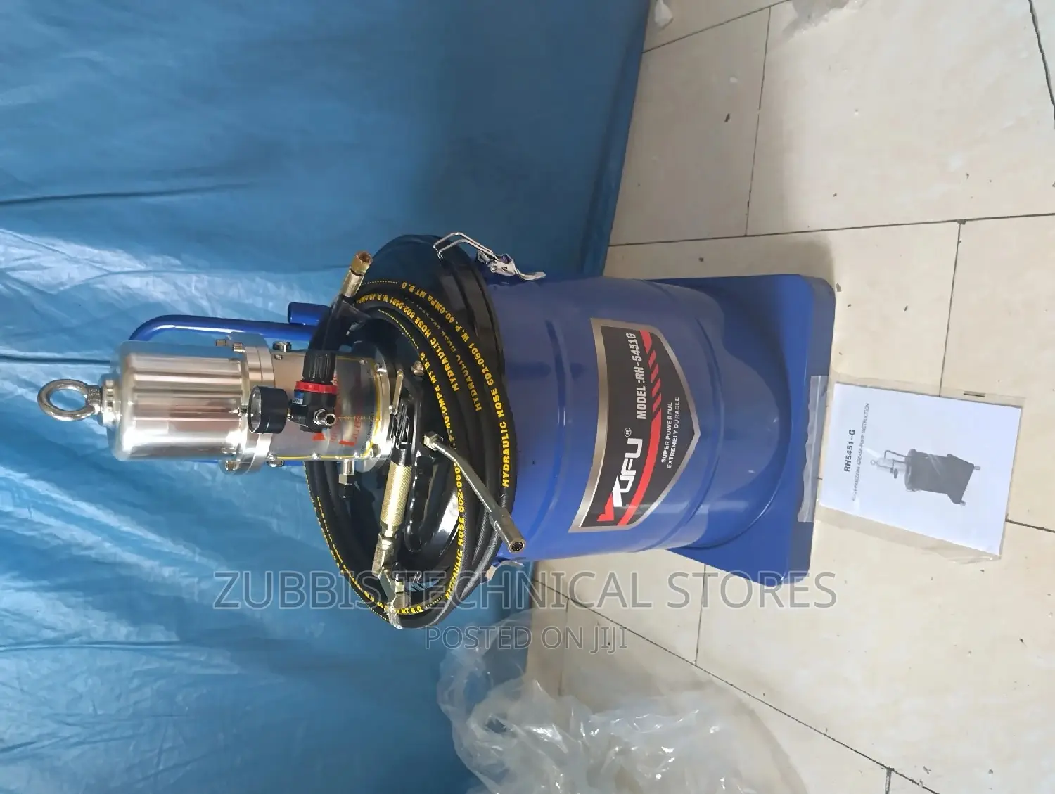 Pnuematic Air Grease Bucket 12kg, 18kg, 30kg