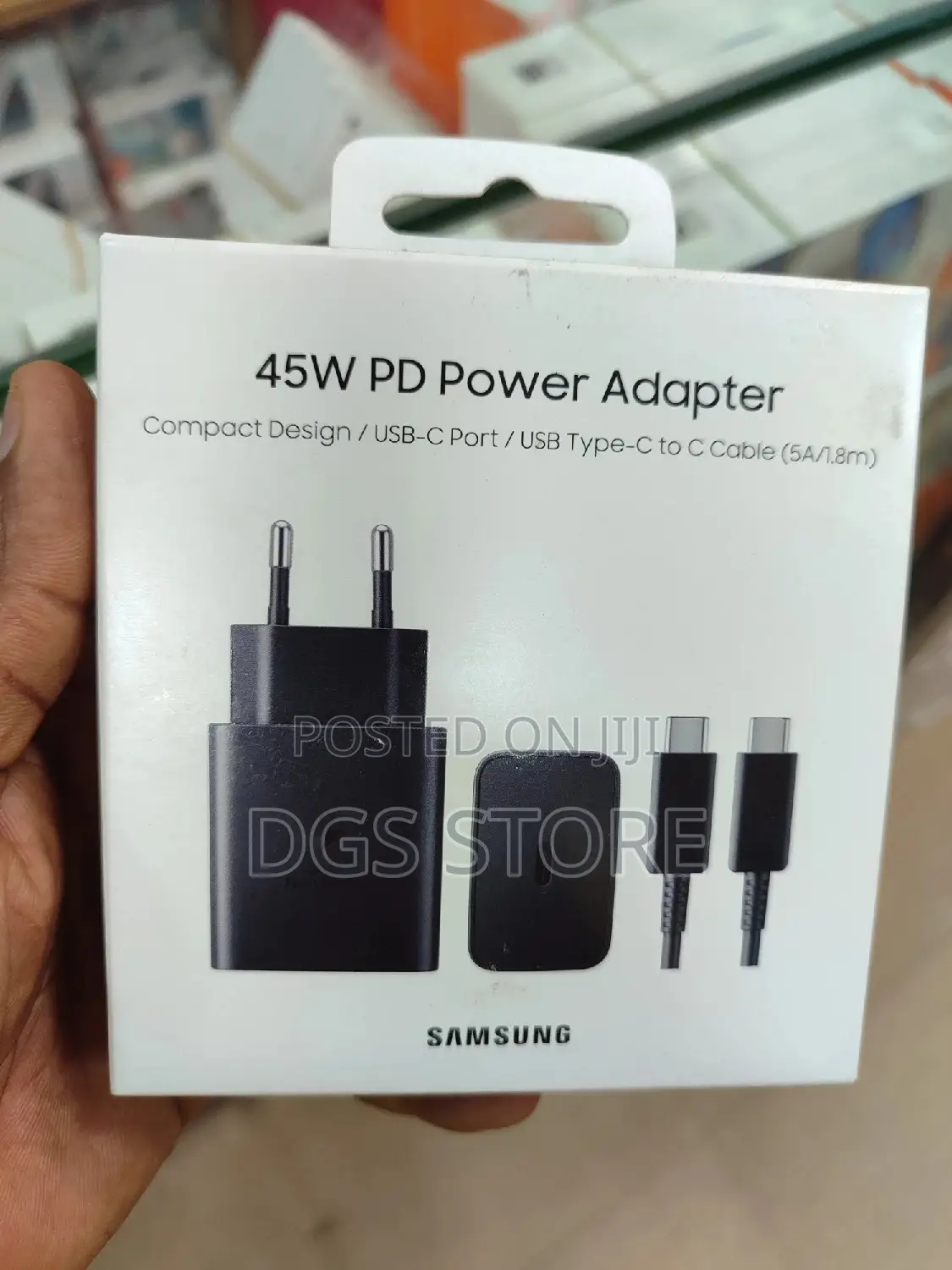 Samsung 45w PD Power Adapter Compact Design/Usb C Port