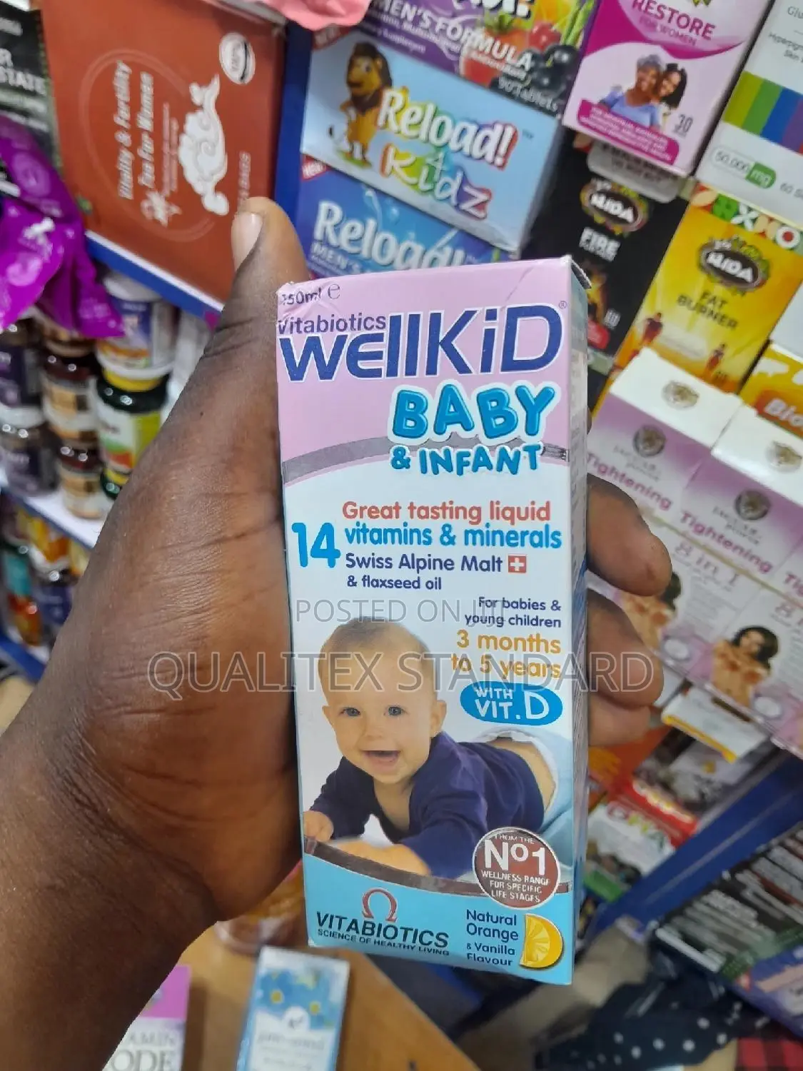 Wellkid Baby And Infant Vitamins And Minerals