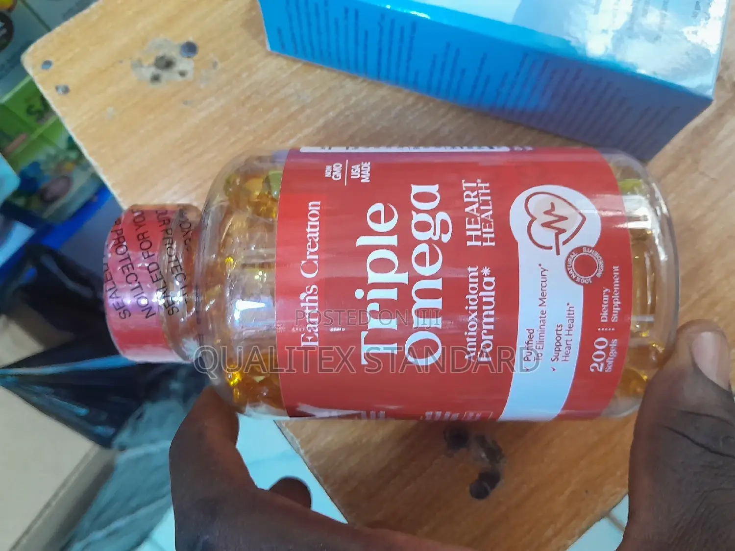 Earth Creation Triple Omega 200 Softgel