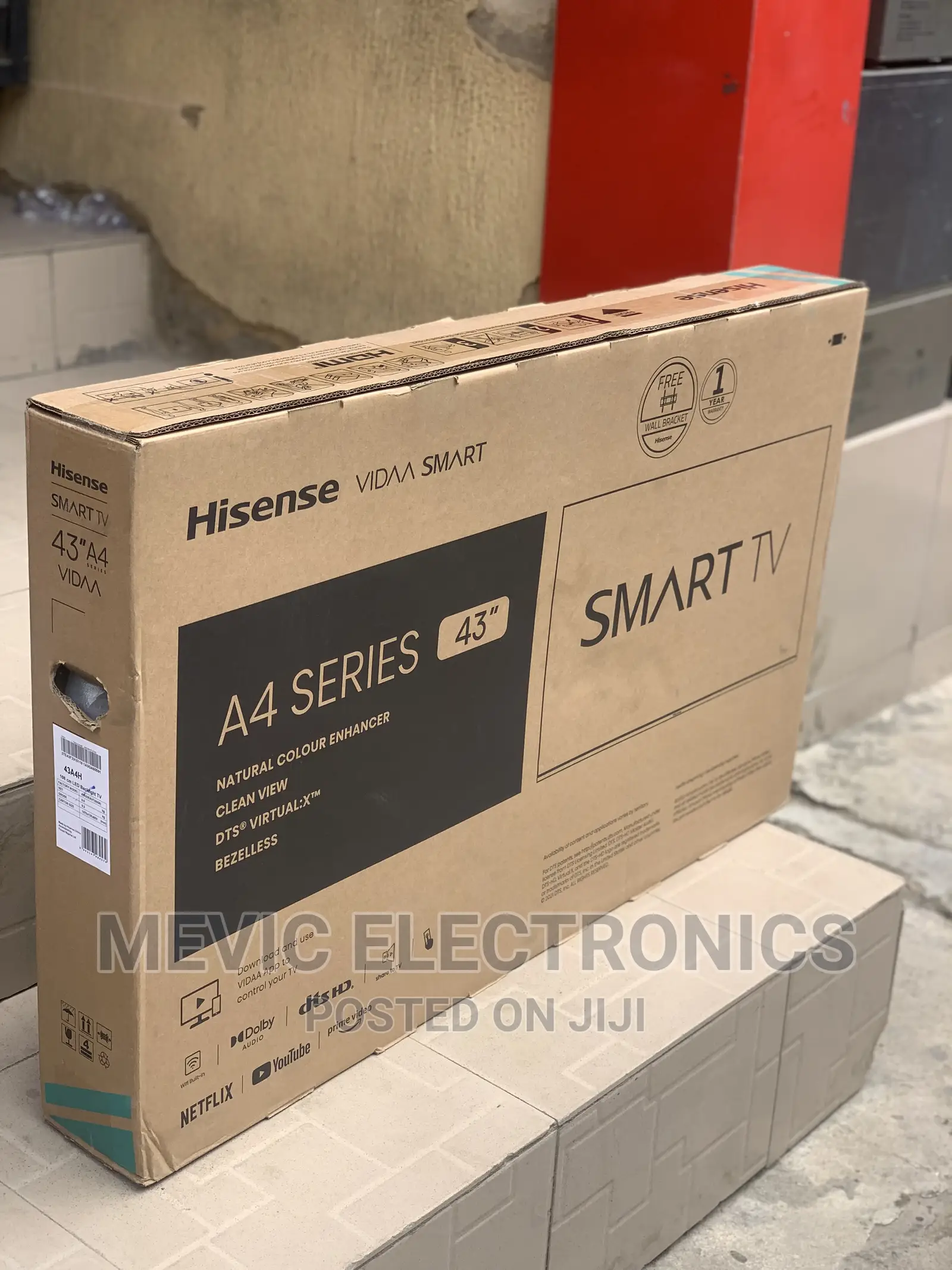 Hisense 43” Uhd Smart Television