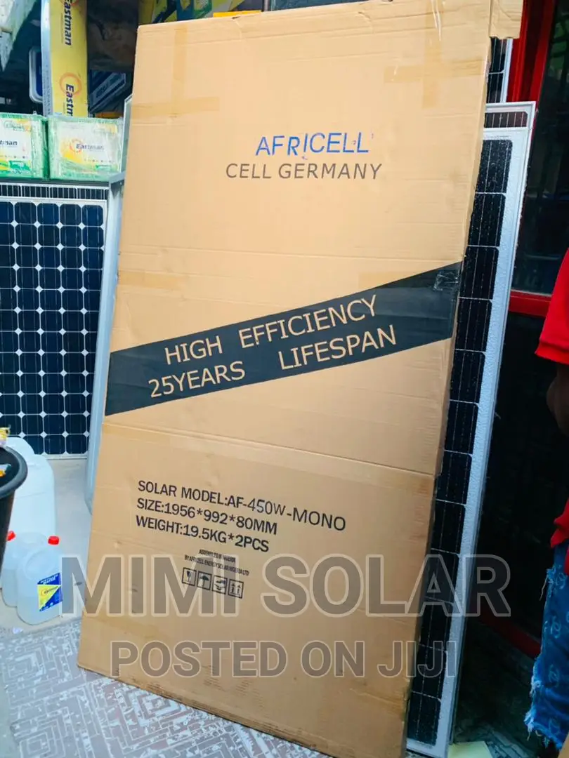 Original 450 Watts Africell Panel