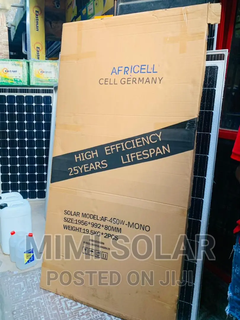 Africell Mono Panel 450 Watts
