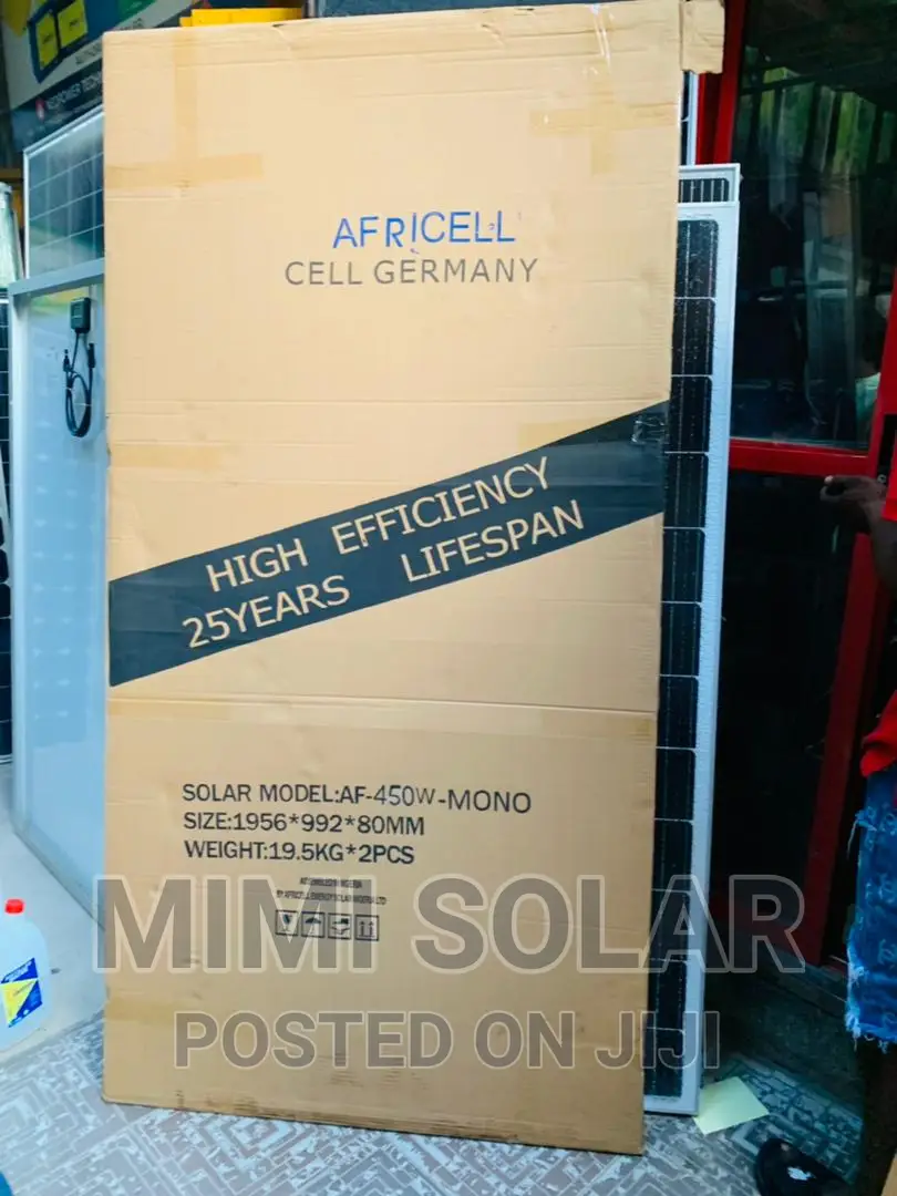 Africell Mono Panel 450 Watts
